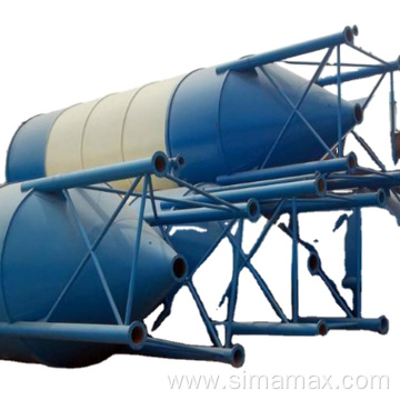 Small Sold Concrete Batch Plant with Cement Silo